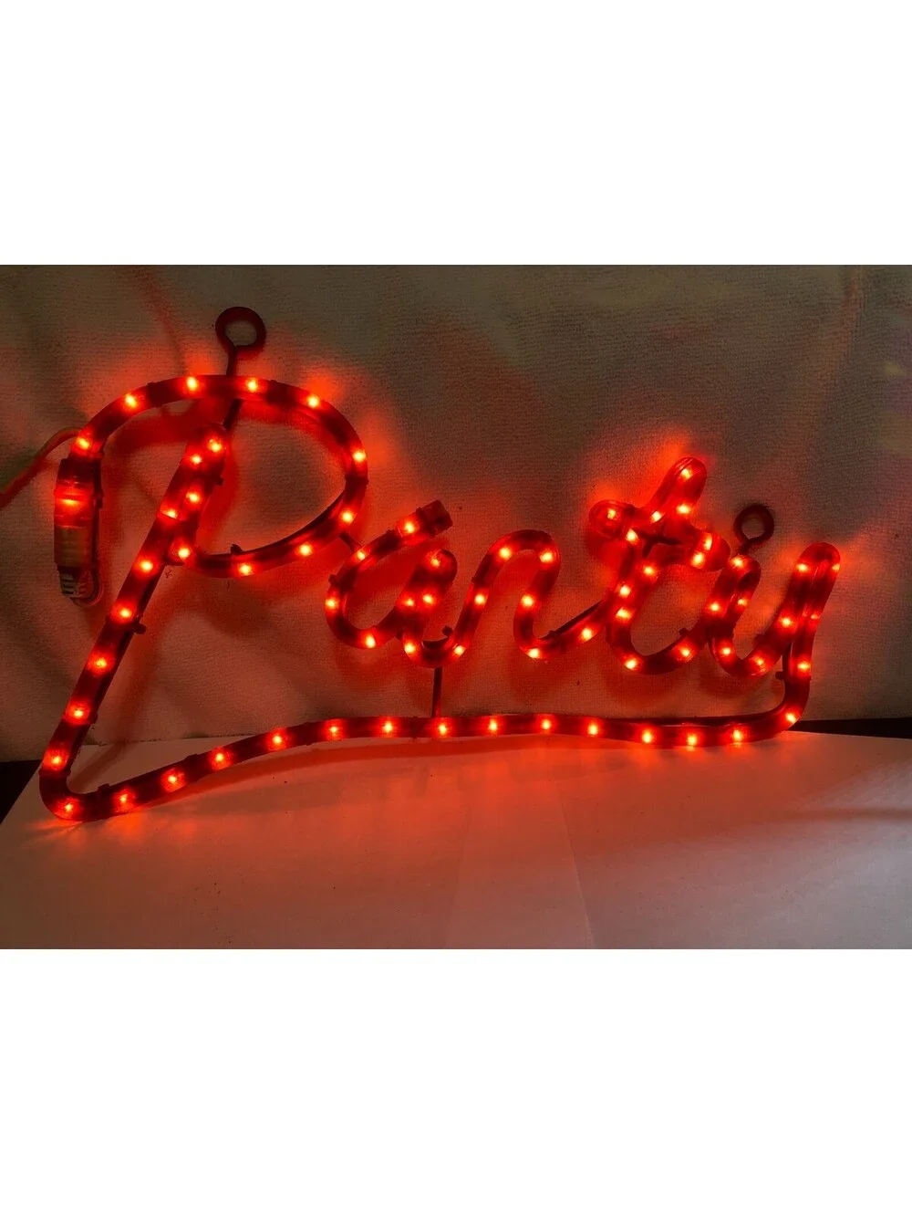 Party LED Neon Look Decorative Wall Light Red Man Cave Birthday 16